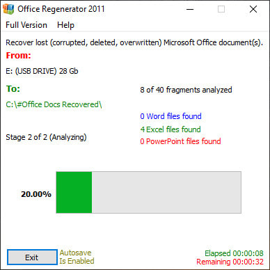 recover overwritten excel files 2016